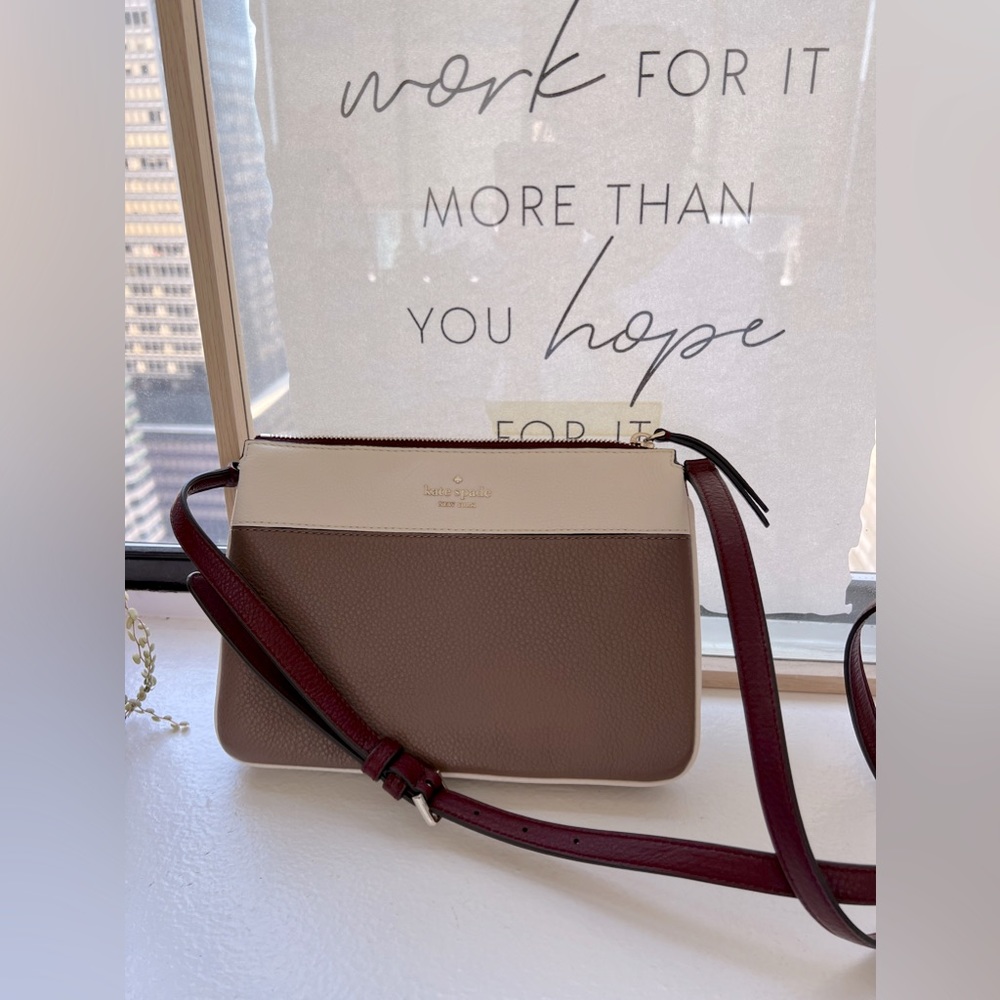 Kate Spade Jackson Colorway Gusset Crossbody